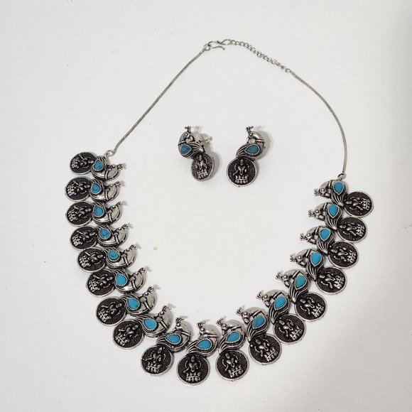 RARE Buddha/peacock Necklace - Picture 4 of 15